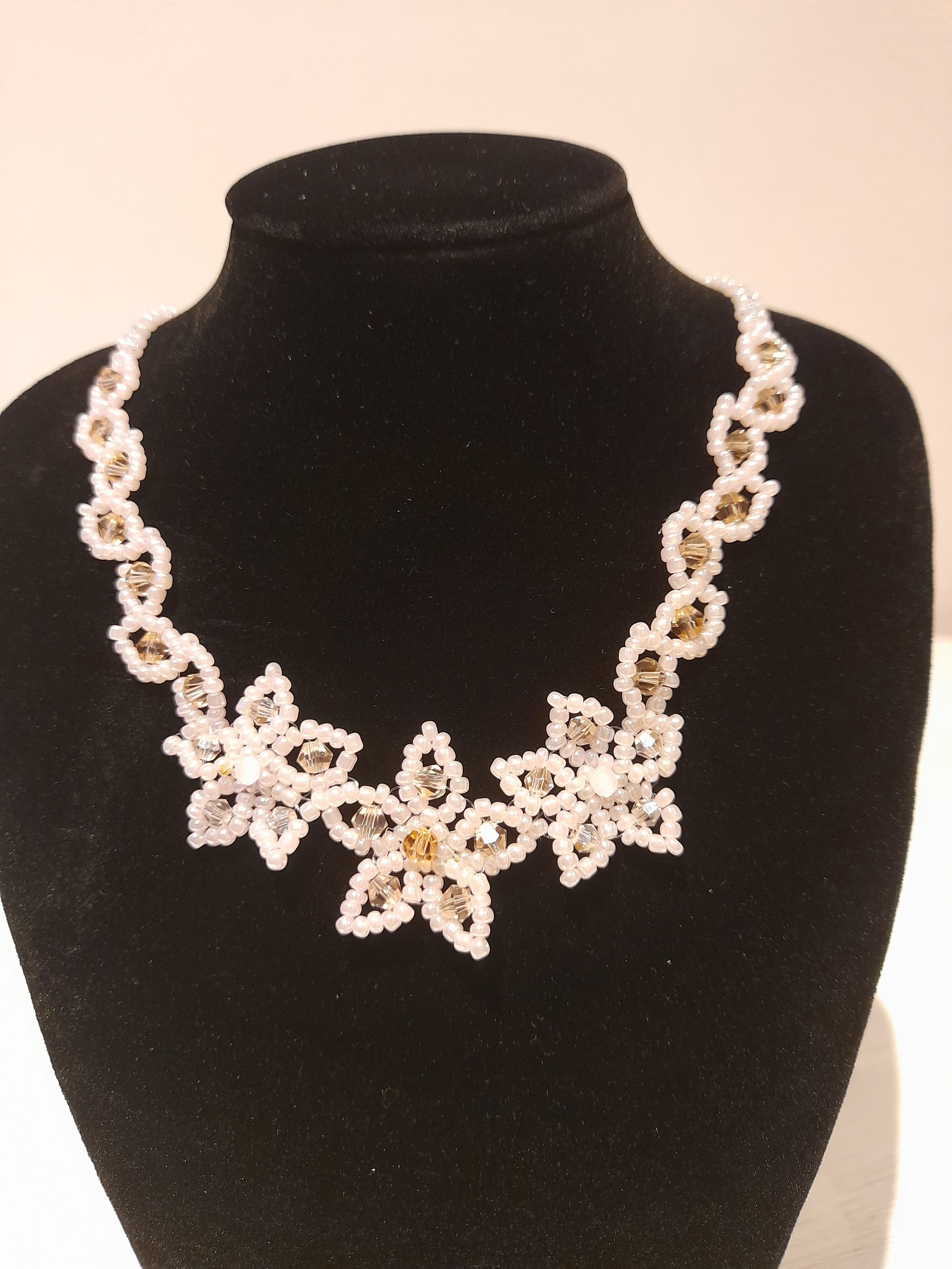 Flower Pink Necklace