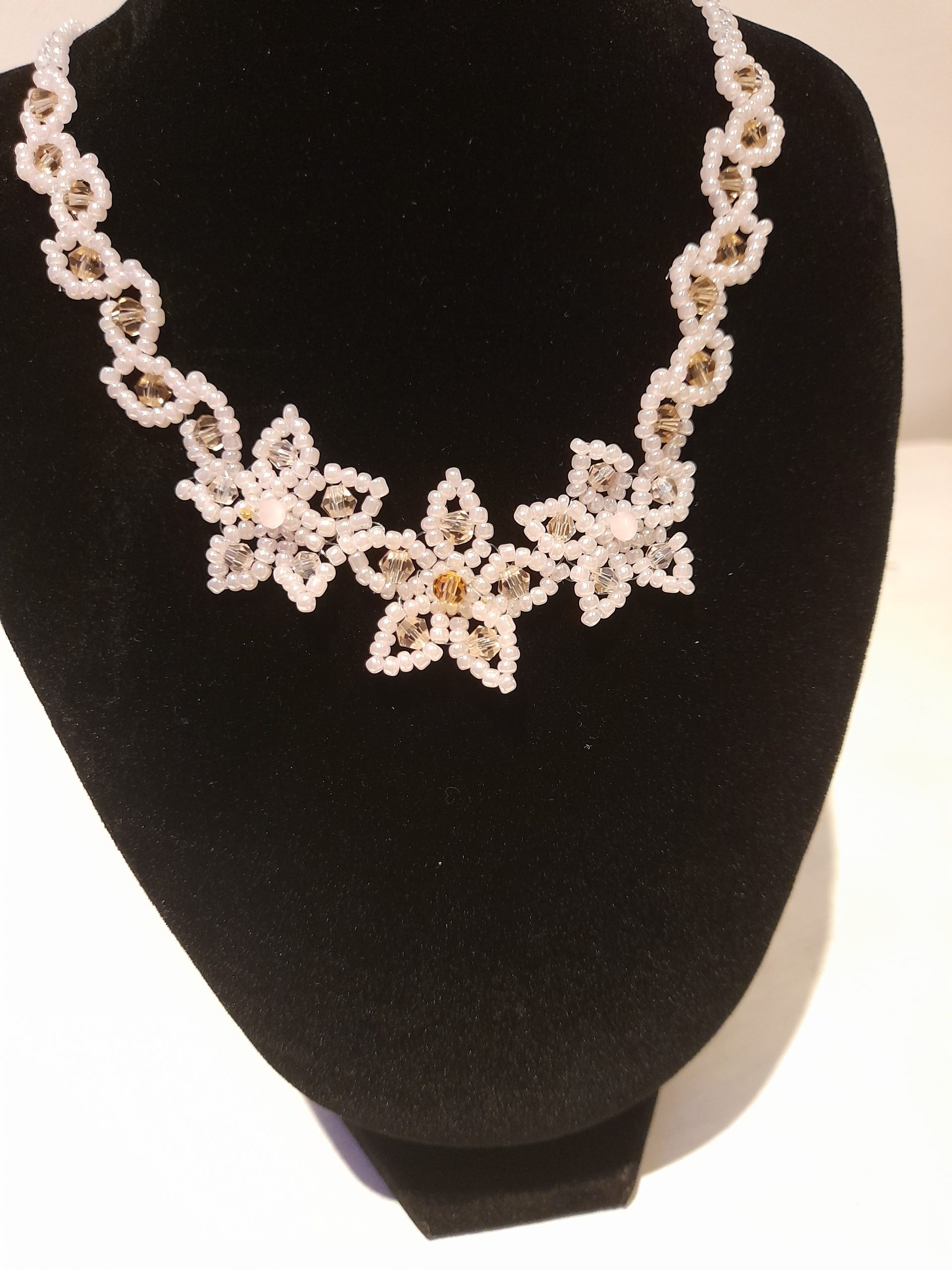 Flower Pink Necklace