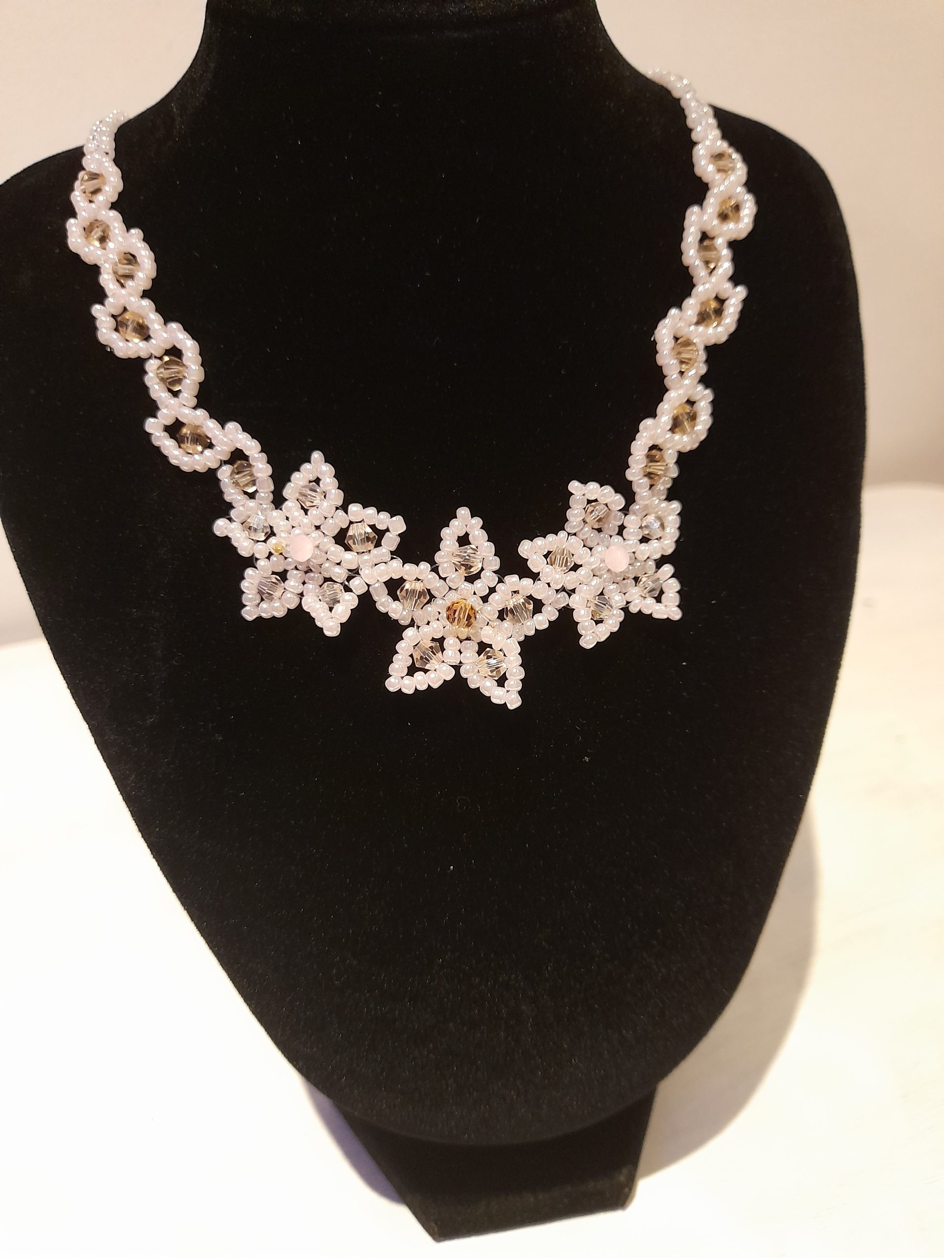 Flower Pink Necklace