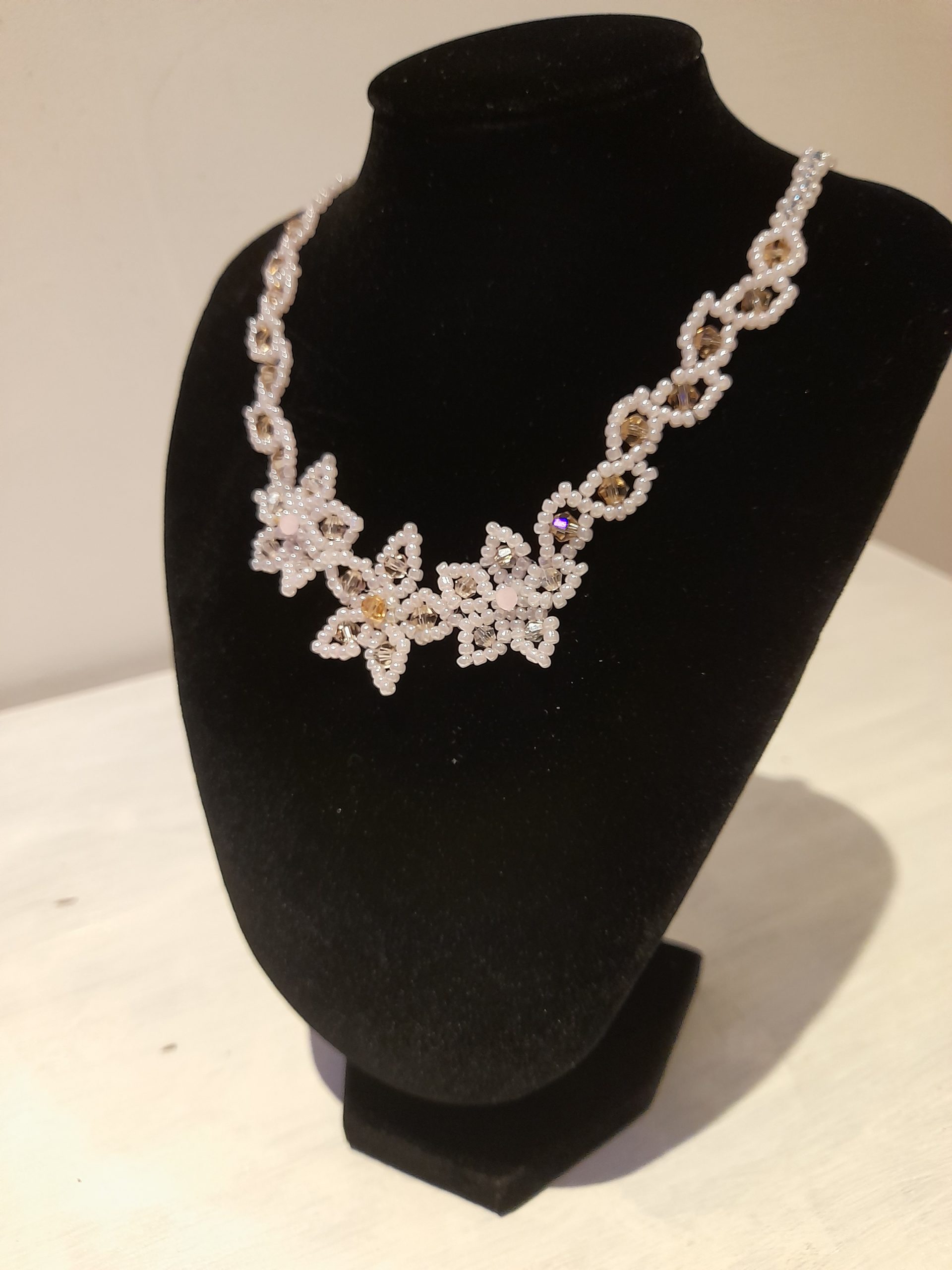 Flower Pink Necklace