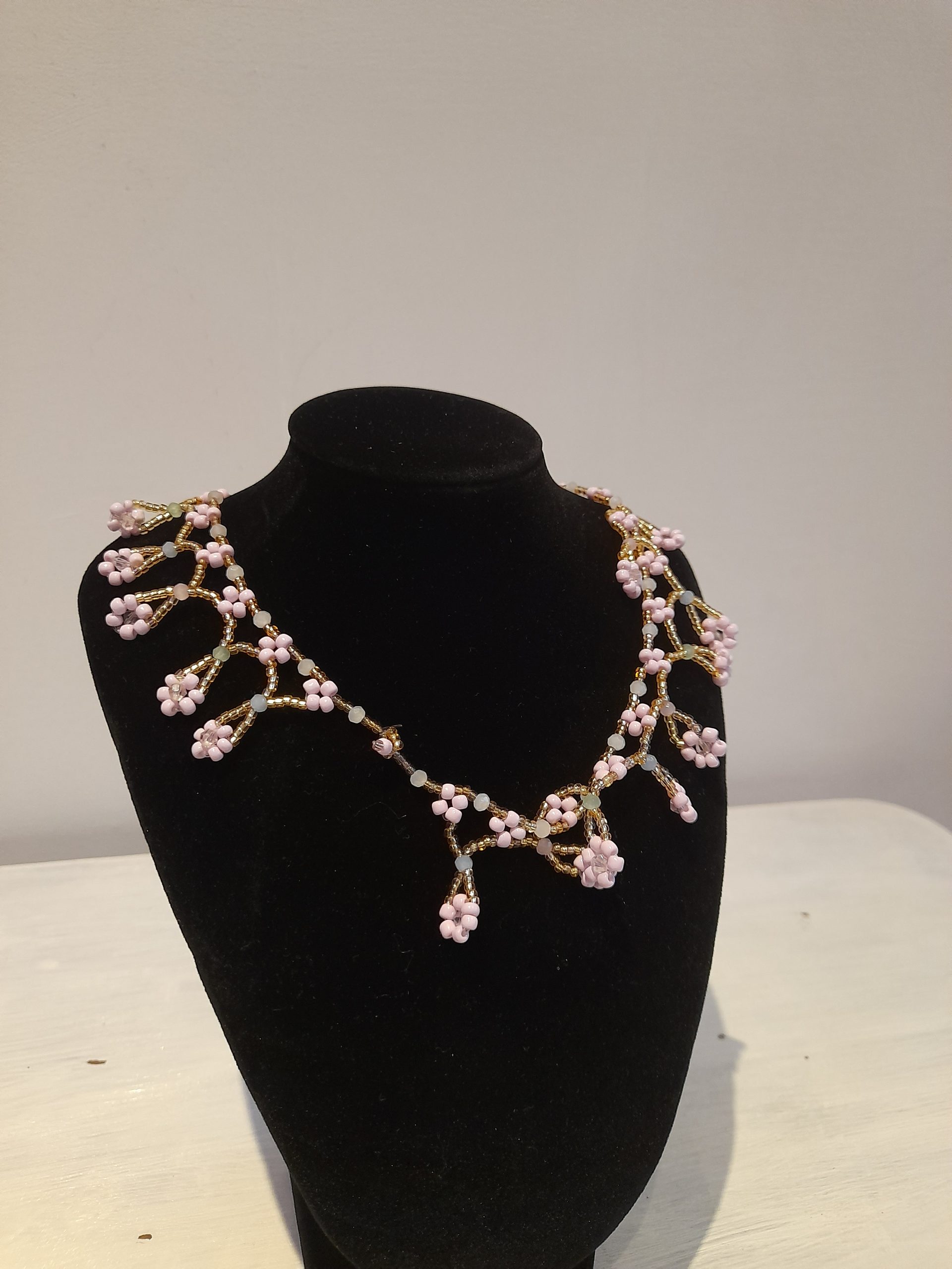 Flower Choker Necklace