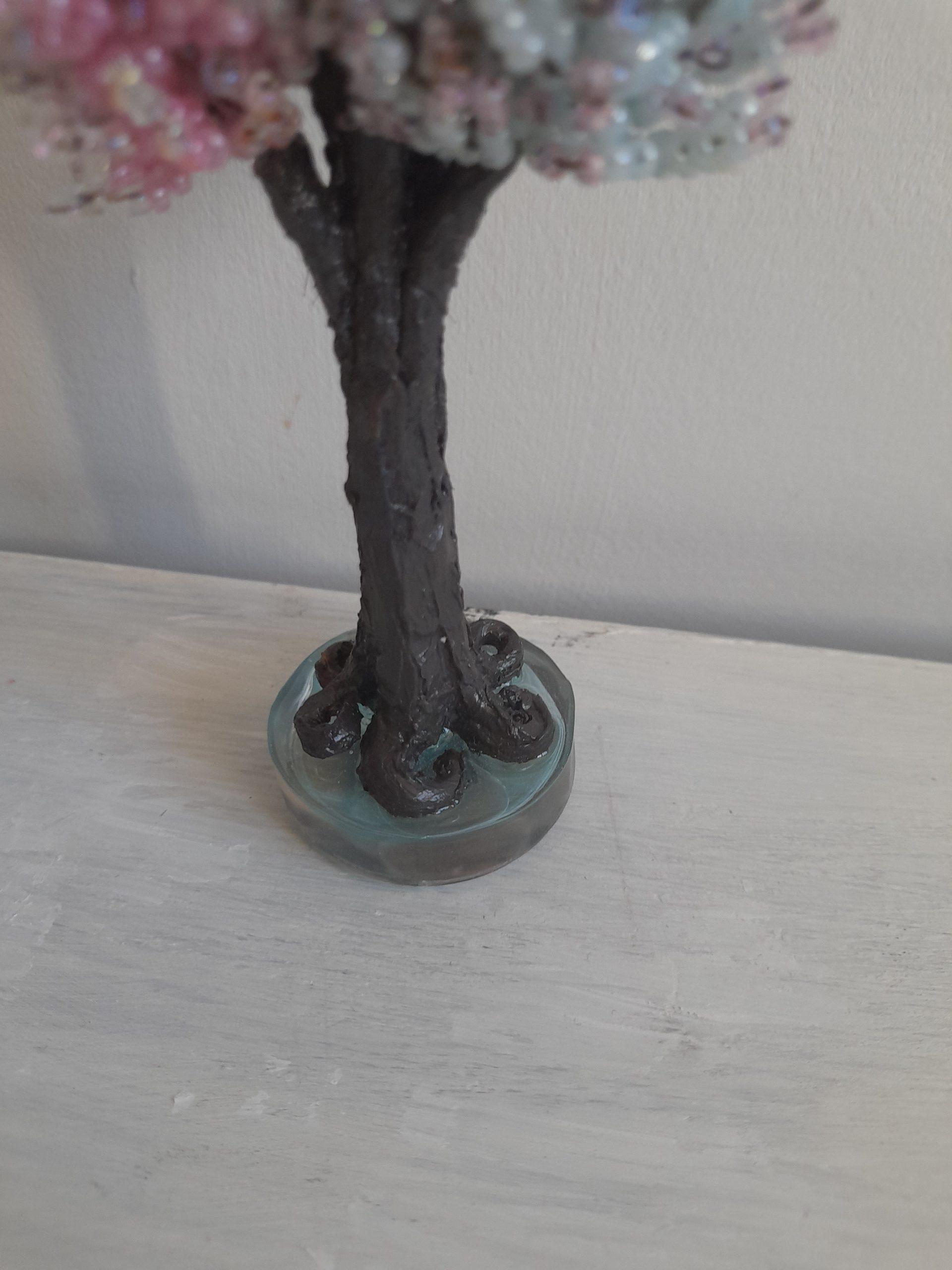 Pastel Pink & Blue Bead Tree