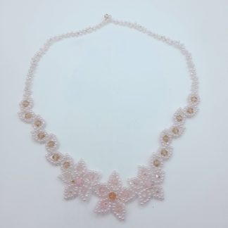 Flower Pink Necklace