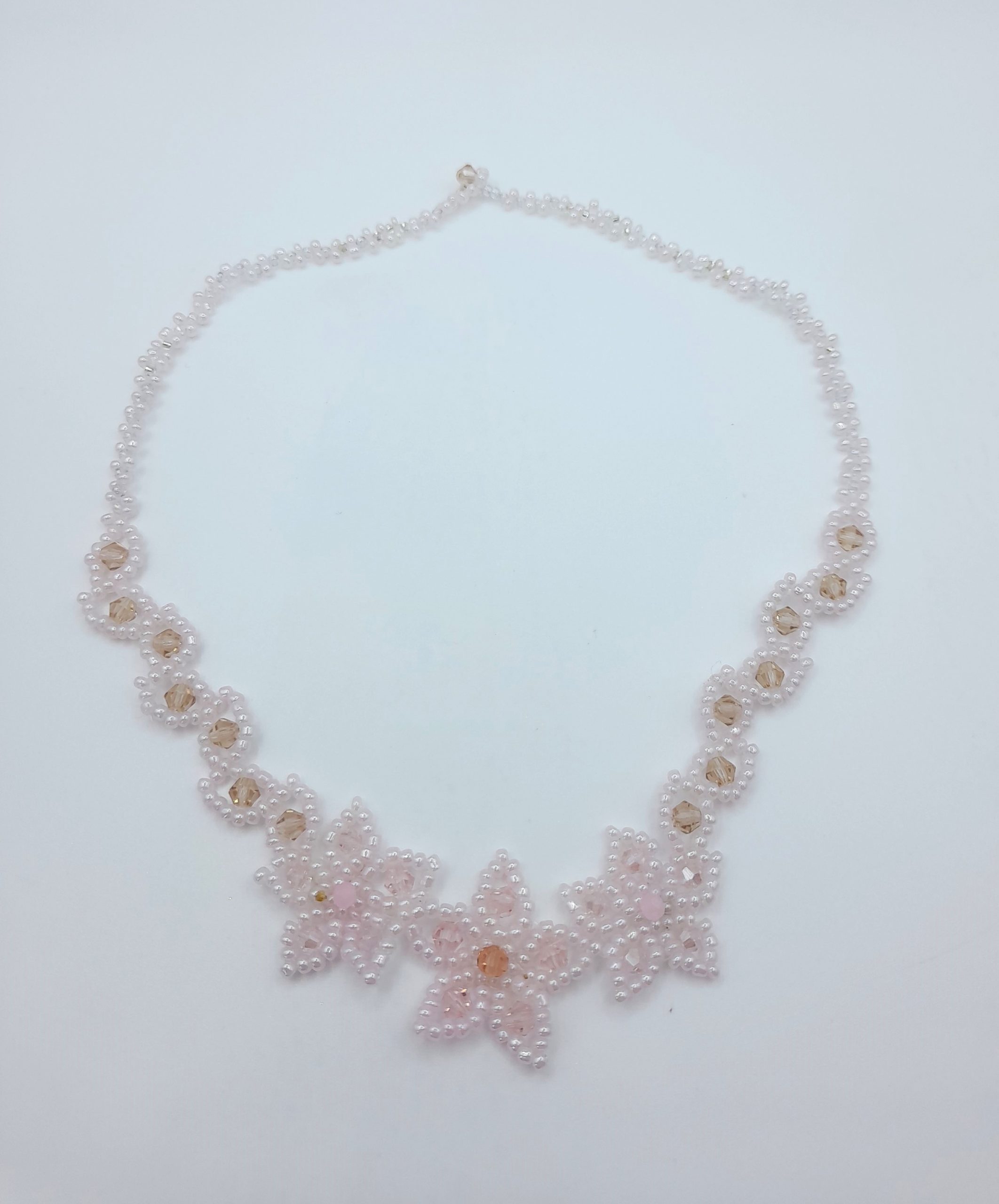 Flower Pink Necklace