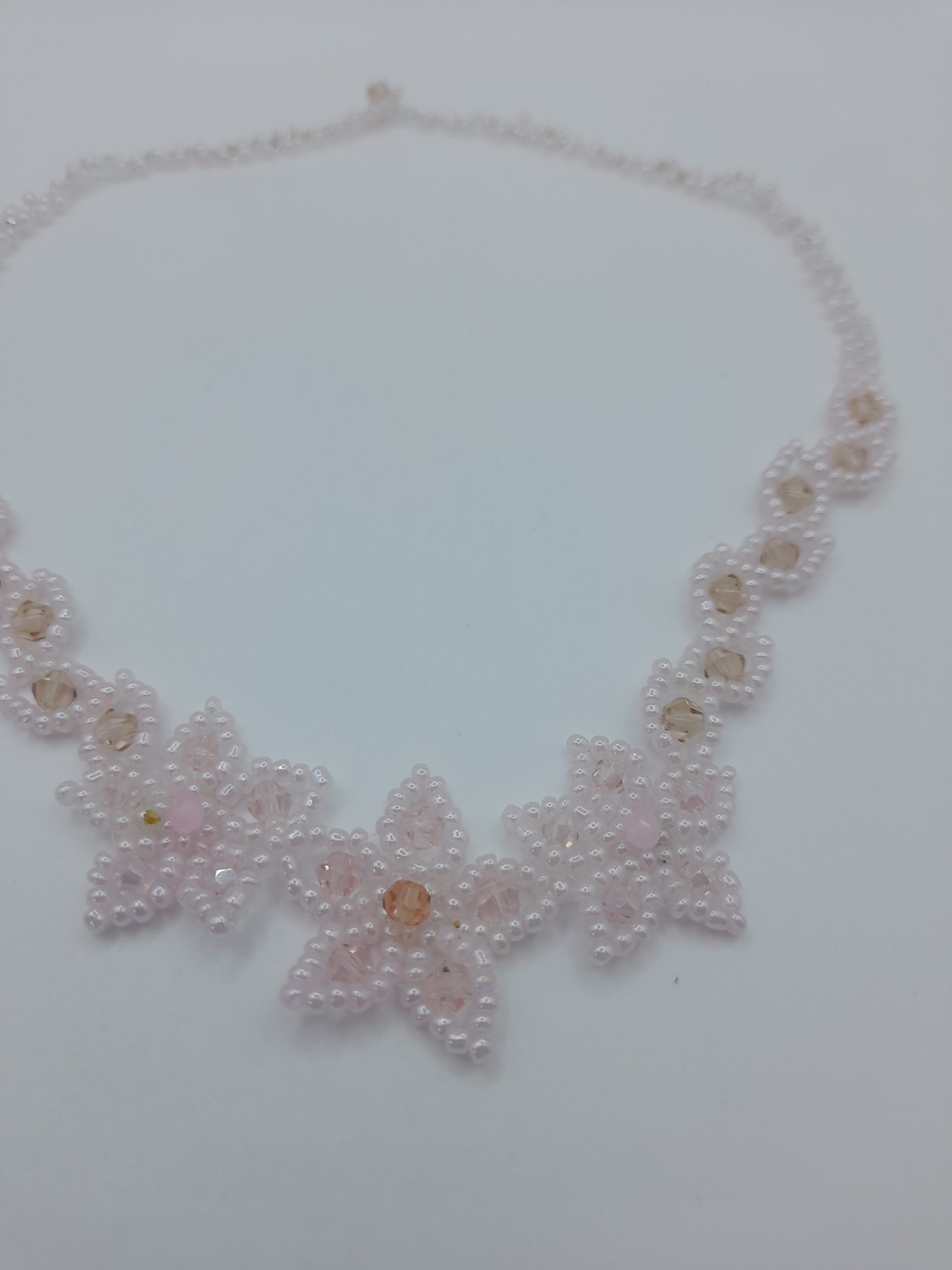 Flower Pink Necklace