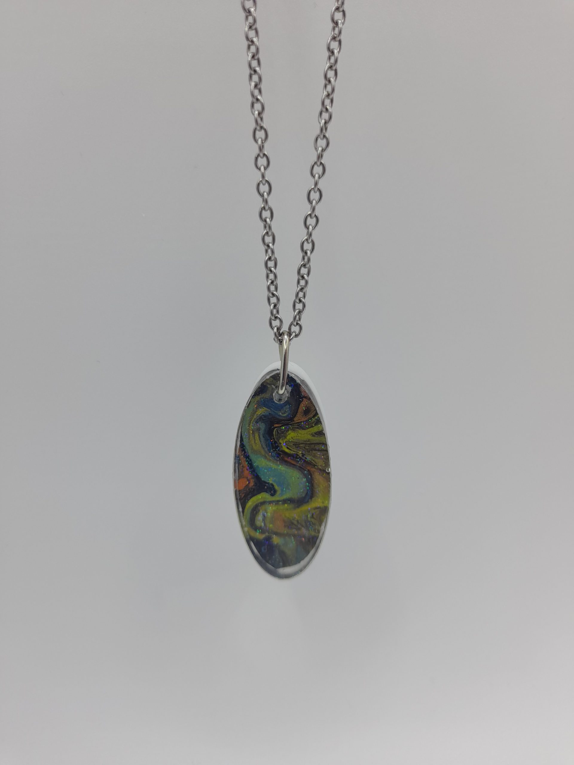 Gold Glitter Pendant