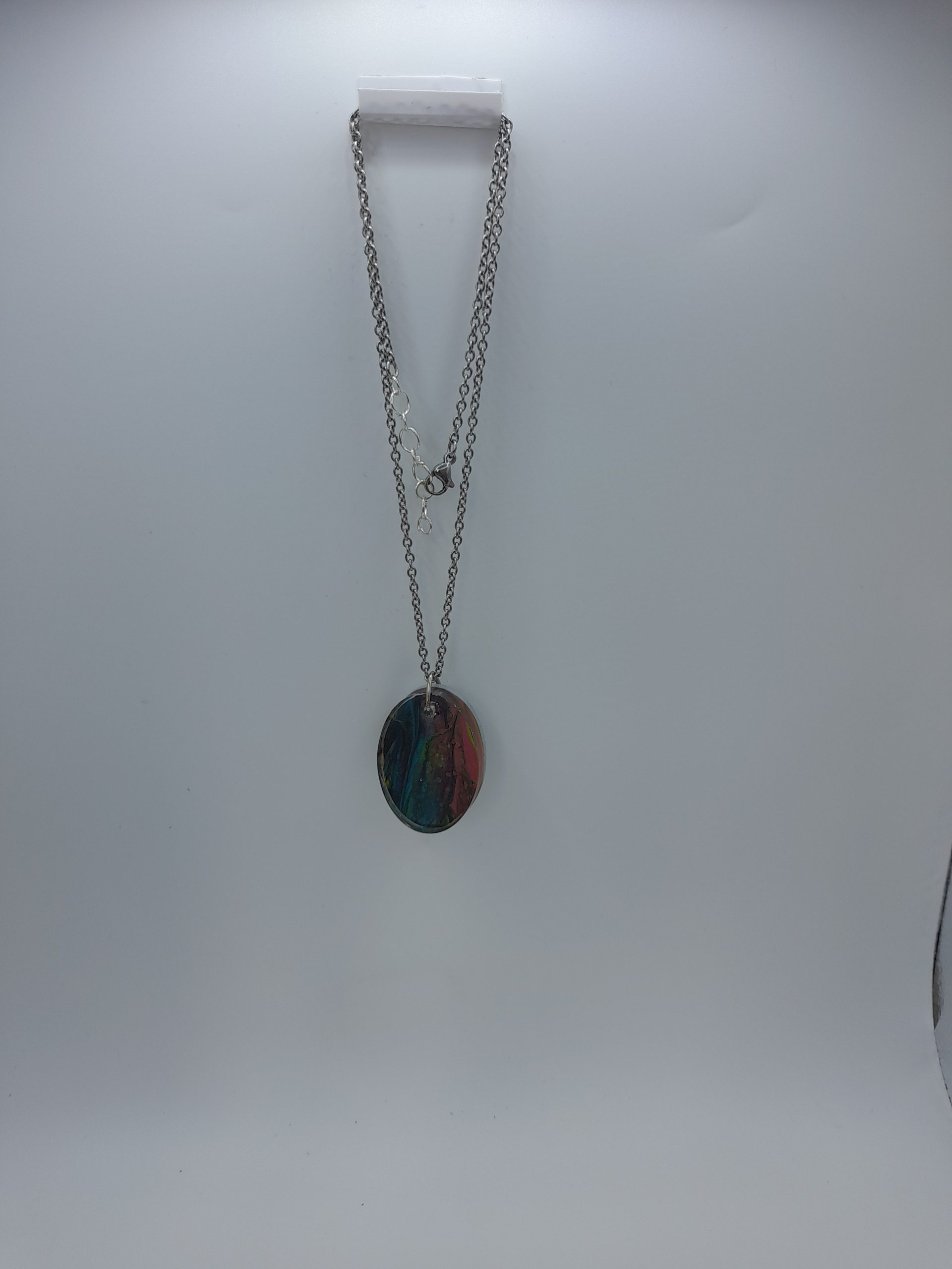Turquoise Pink Pendant - Image 3