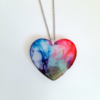 Swirl Heart Pendant