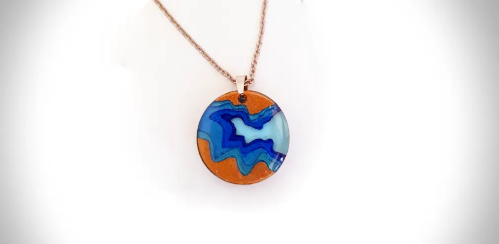 Handmade Resin Pendant